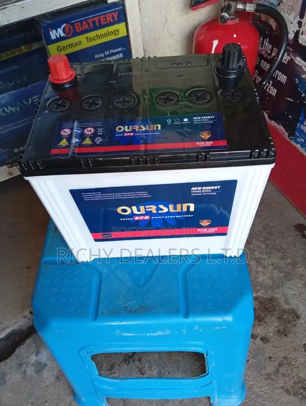 Oursun Efb Q85MF 65Ah 12V I-Stop Betri ya Gari - 1
