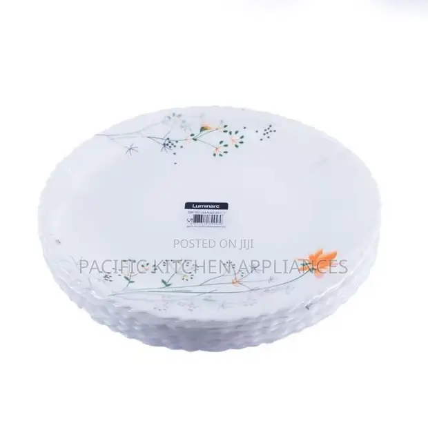 Luminarc 6-Piece Ceramic Corner Plates - 1