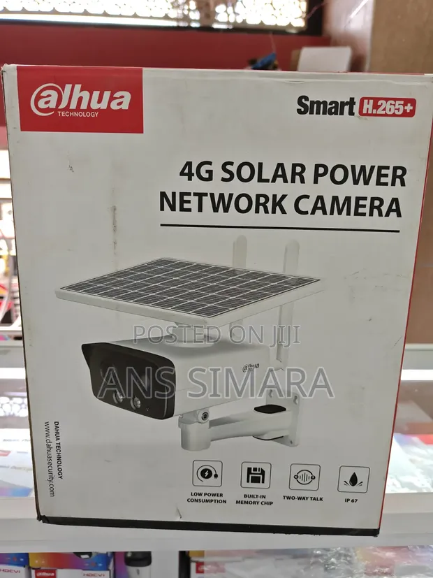 Dahua 4G Solar Power Network Camera - 1