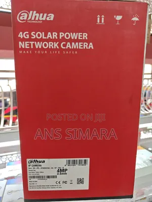 Dahua 4G Solar Power Network Camera
