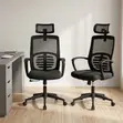 High Back Computer Office Chair - Black - 1