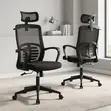 High Back Computer Office Chair - Black - 3