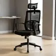 High Back Computer Office Chair - Black - 4