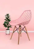 Breathable Plastic Garden Chair - 2