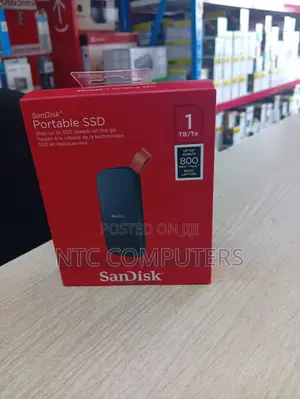 SanDisk Portable SSD E30 1TB USB 3.2 Gen 2