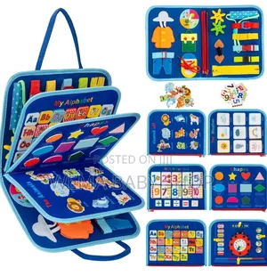 Montessori Kids Busy Board Book