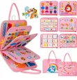 Montessori Kids Busy Board Book - 3