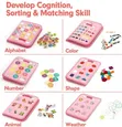 Montessori Kids Busy Board Book - 4