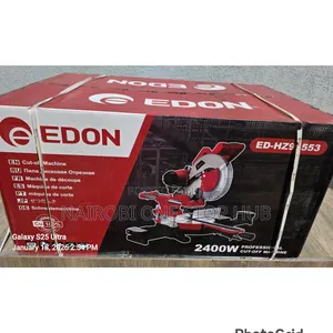 Edon 2400W Sliding Compound Mitre Saw - Heavy Duty