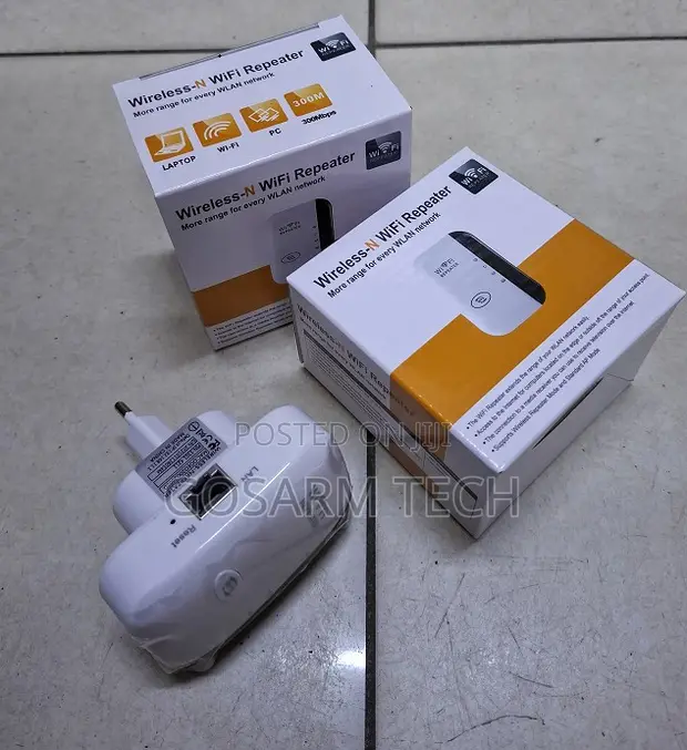 Premium Wireless-N WiFi Repeater Extender - 1