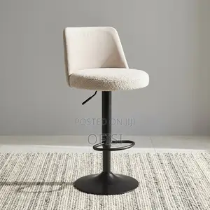 Modern Fabric Adjustable Bar Stool