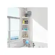 4-Tier Telescopic Corner Shelf Caddy Shower - 2