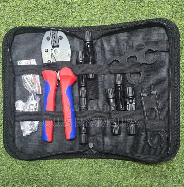 MC4 Solar Panel Cable Crimping Tool Kit - 1