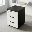 Kabati la Ofisi la 3-Drawer Pedestal - 2