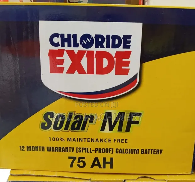 Chloride 75Ah MF Betri ya Inverter - 1