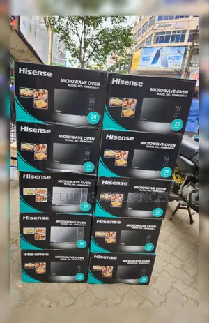 Hisense Microwave Oven - Black/Silver