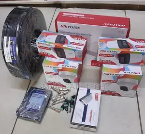 Mfumo wa Kamera za Hikvision 4CH Full Color Night Vision (2 Dome + 2 Bullet)