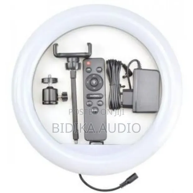 12" Dimmable USB Ring Light with Remote - 1