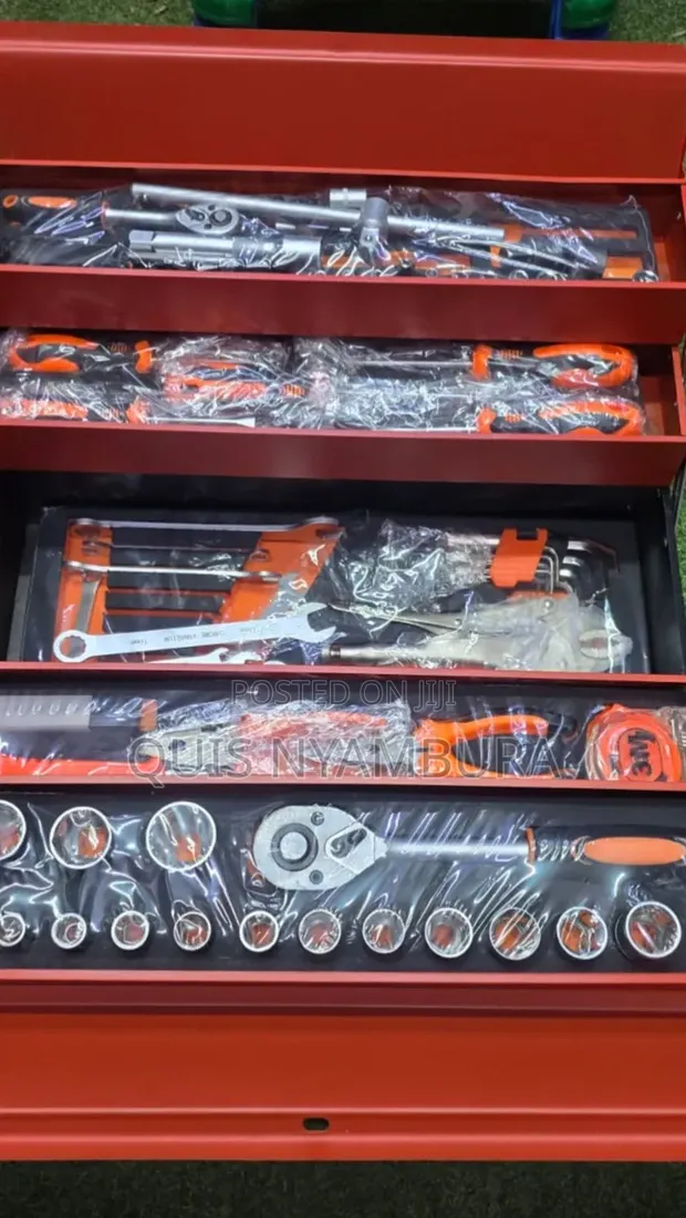 85pcs Cantilever Tool Box Set - Metallic - 1