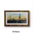 Original Hand-Painted Slumscape Wall Artwork - 1
