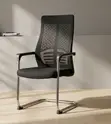 Kiti cha Wageni cha Ofisi: Kiti cha Kusubiri cha Msingi wa Cantilever - 2