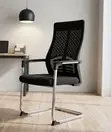 Kiti cha Wageni cha Ofisi: Kiti cha Kusubiri cha Msingi wa Cantilever - 4