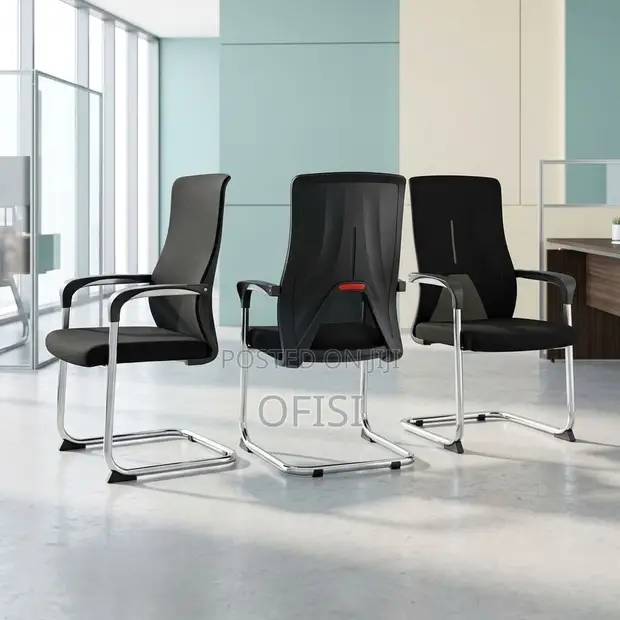Ergonomic High Back Guest Chair - Brand New - 1