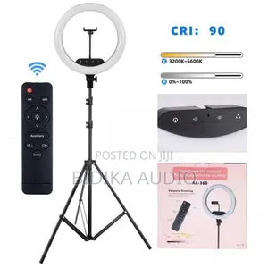 14 Inch Studio Selfie Ring Light na Remote