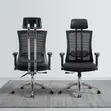 Kiti cha Ofisi cha Ergonomic cha Mtendaji chenye Usaidizi wa Kiuno - 1