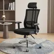 Kiti cha Ofisi cha Ergonomic cha Mtendaji chenye Usaidizi wa Kiuno - 3