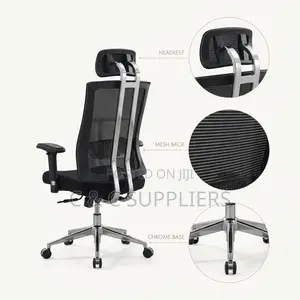 Kiti cha Ofisi cha Ergonomic cha Mtendaji chenye Usaidizi wa Kiuno