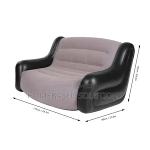 Leedsooy Inflatable Sofa (110cm) with Manual Pump