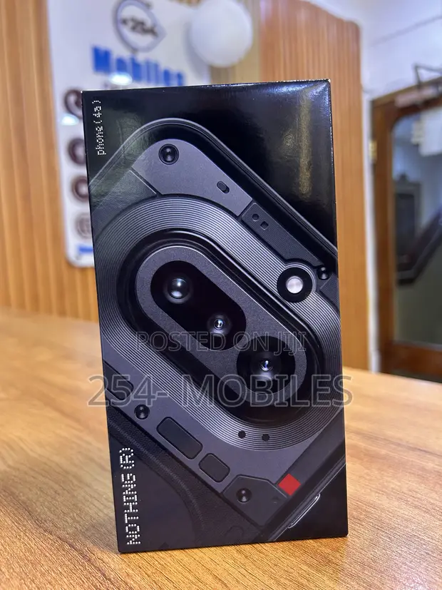 Nothing Phone 4a 128GB Mpya Nyeusi - 1