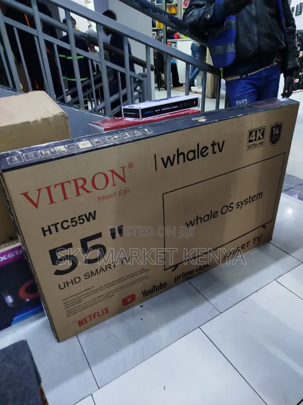 Vitron 55 Inch UHD Whale Smart TV - 1