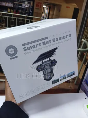 Solar WiFi PTZ Camera with 3 Lenses