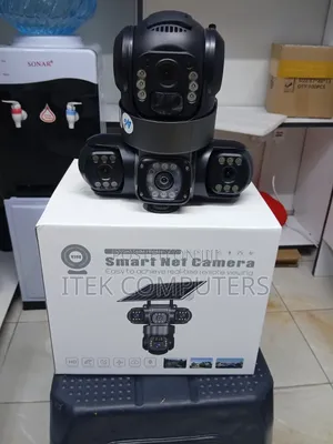 WiFi Solar Triple Lens Camera with Motion Tracking & Audio HD