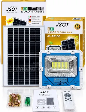 Jsot Solar Lamp - Mwangaza wa Aluminiamu