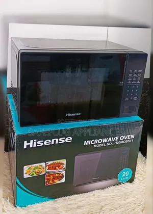 Hisense Microwave Oven - Black Silver