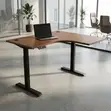 Electric L-Shape Standing Desk - 1.4m, Dual Motor - 2