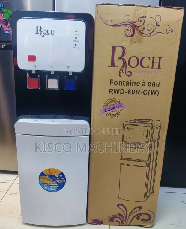 Roch RWD 60R Water Dispenser - Hot, Normal, Cold with Compressor - 1