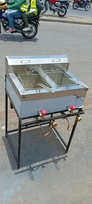 Commercial Gas Fryer - Mpya Kabisa