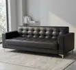 Sofa ya Ofisi ya Ngozi ya Viti 3 - 3