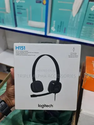 Logitech H151 Wired Noise-Canceling Headphones