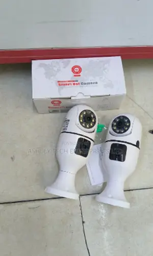 V380Pro Advanced Dual Lens Bulb CCTV Camera
