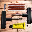 Professional Tubeless Tire Puncture Plug and Patch Kit - 1