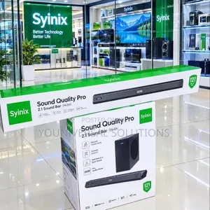 Syinix Soundbar SYN-Q120 - Bluetooth, USB/SD, H-ARC