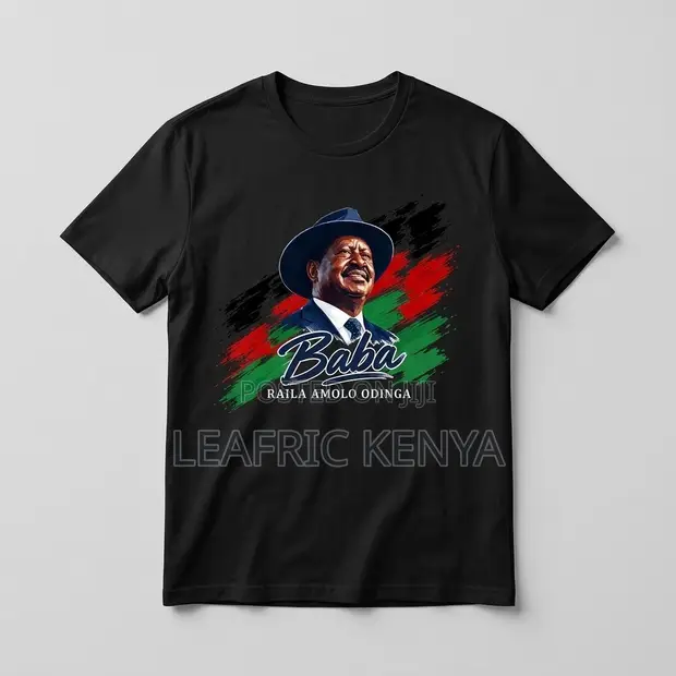 Printed Raila Odinga Anniversary T-Shirt - 1