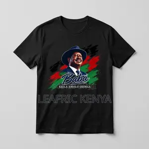Printed Raila Odinga Anniversary T-Shirt