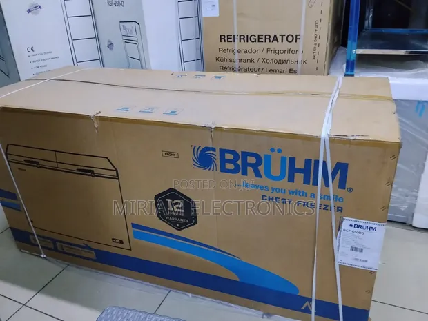 Bruhm BCF 650DD 550L Freezer ya Mlango Mbili - 1