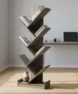 Tree Shaped Wooden Office Bookshelf - 3